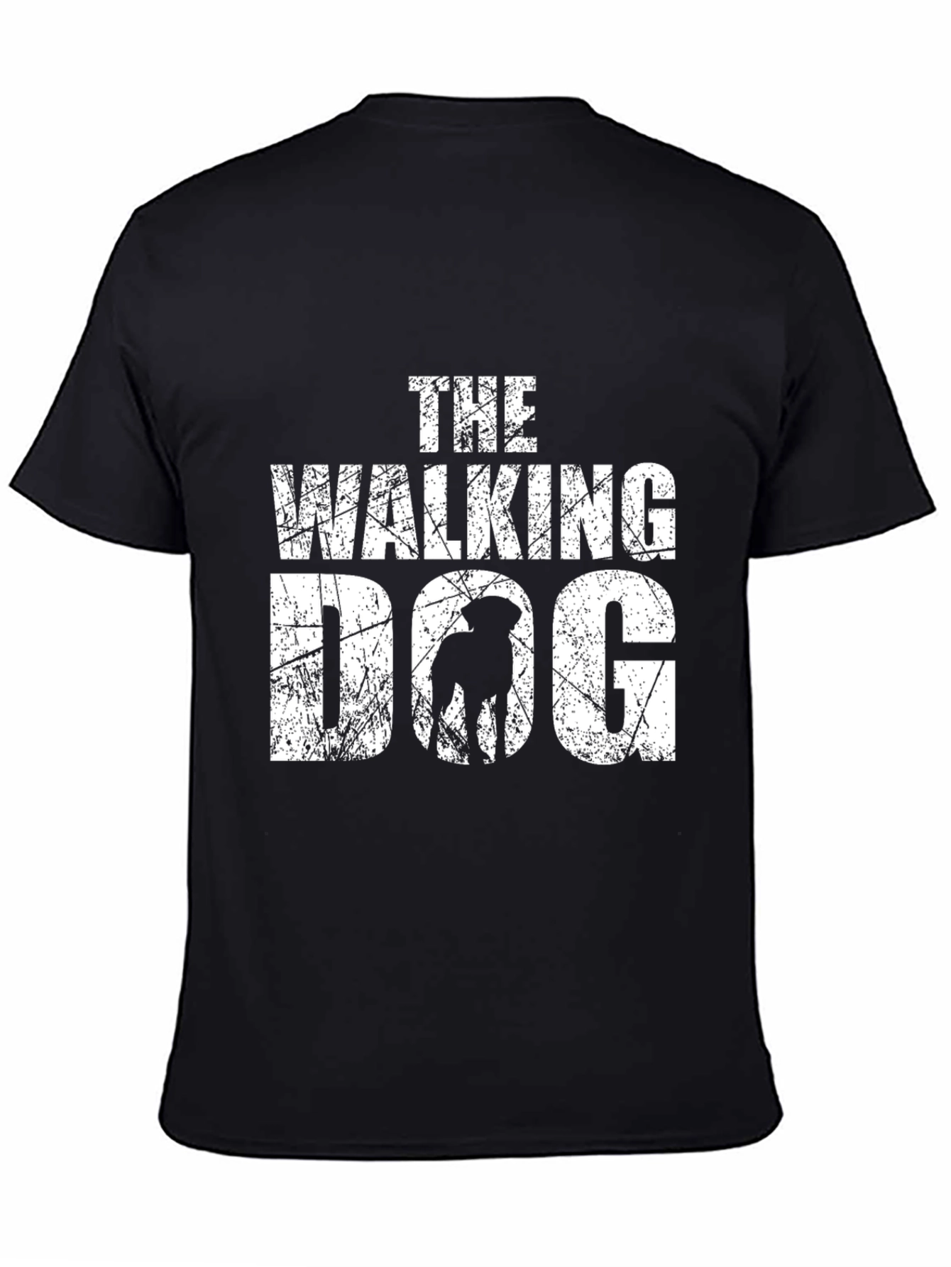The Walking Dog T-Shirt - Black Graphic Tee