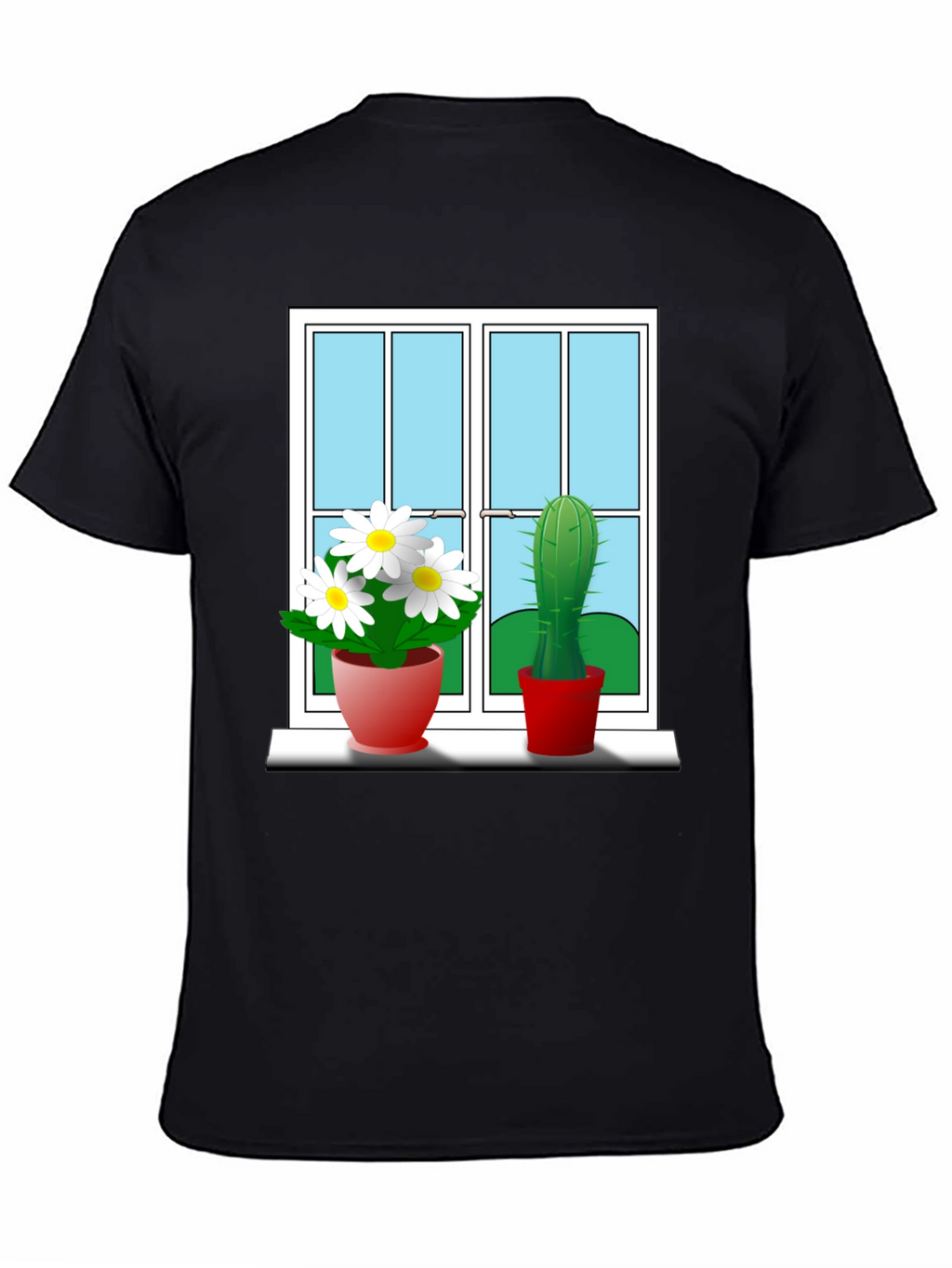 Window Plants Graphic Tee - Stylish & Unique!