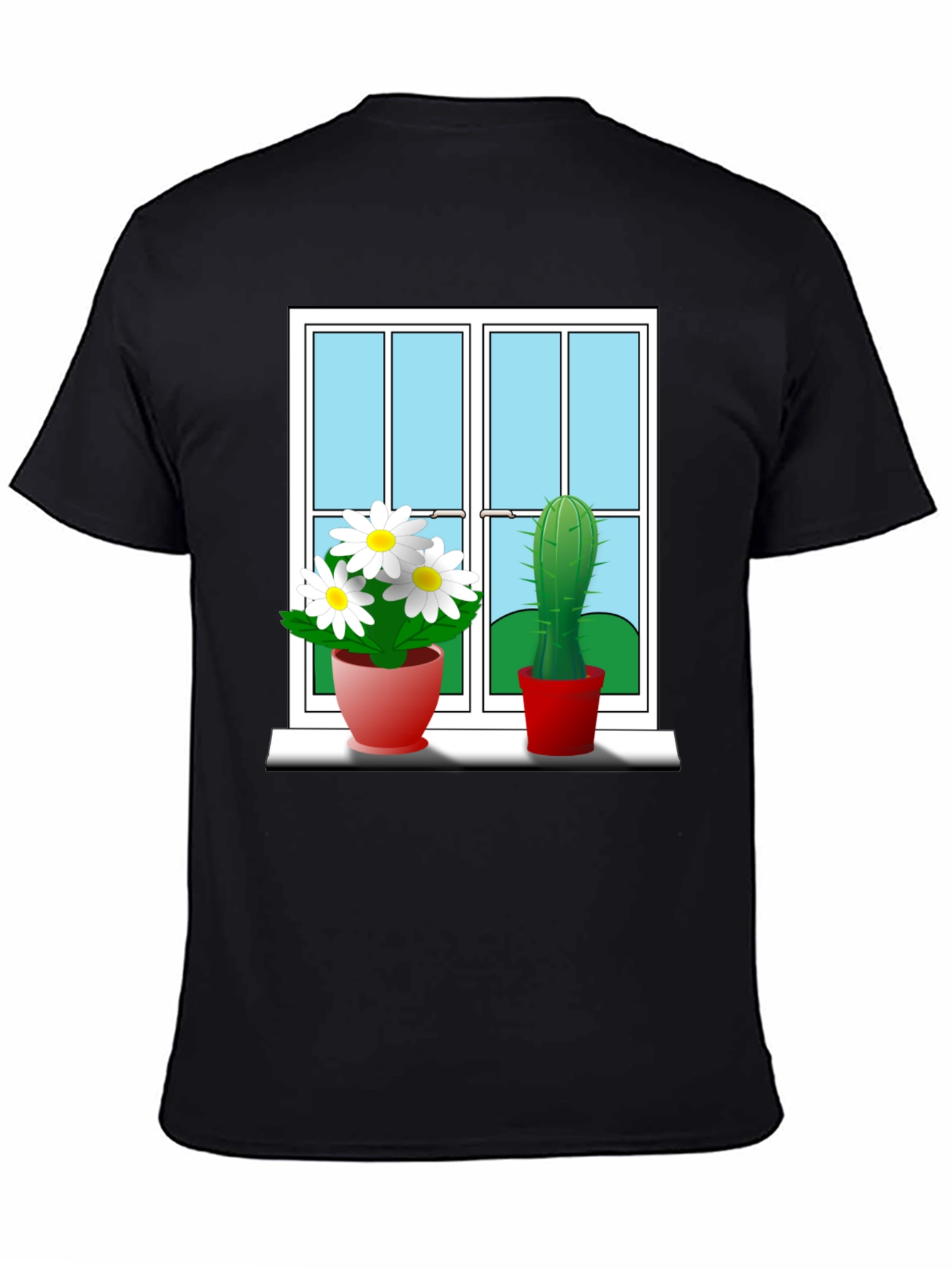 Window Plants Graphic Tee - Stylish & Unique!