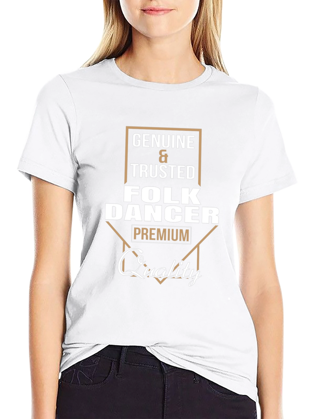 Genuine Folk Dancer Premium Quality T-Shirt