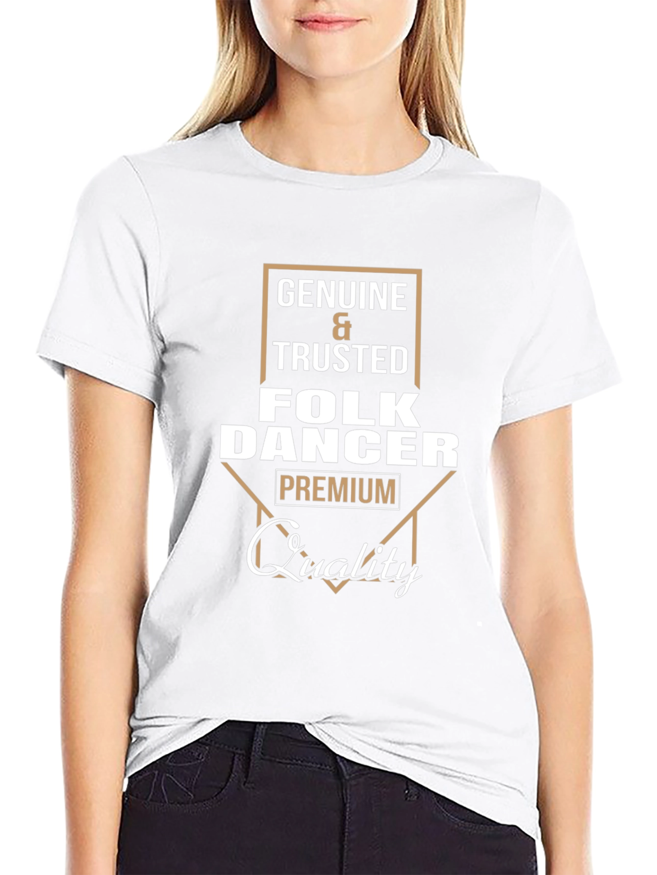 Genuine Folk Dancer Premium Quality T-Shirt