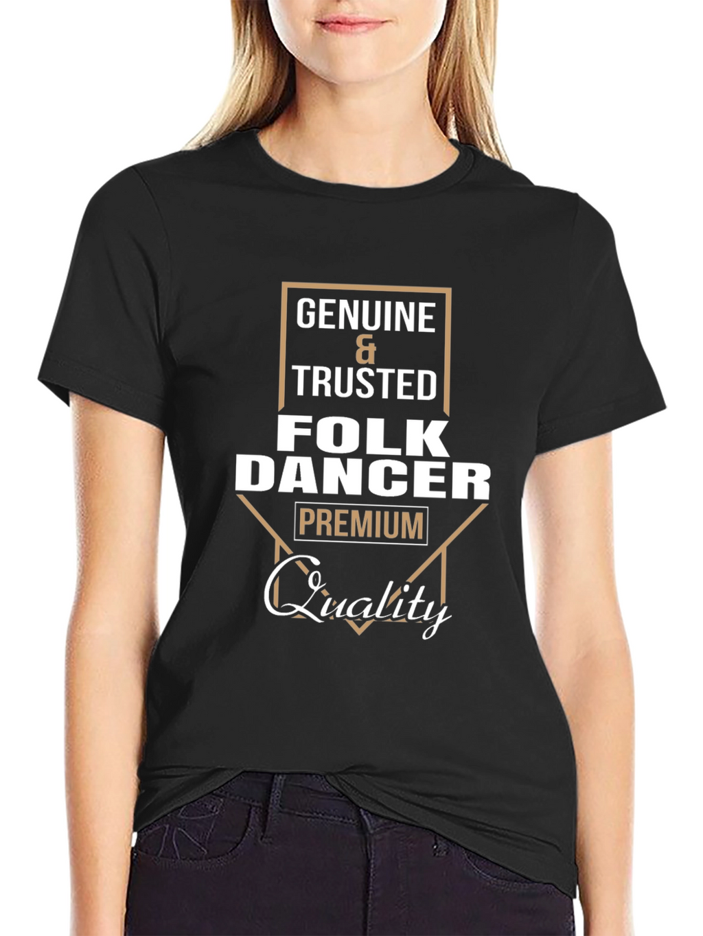 Genuine Folk Dancer Premium Quality T-Shirt