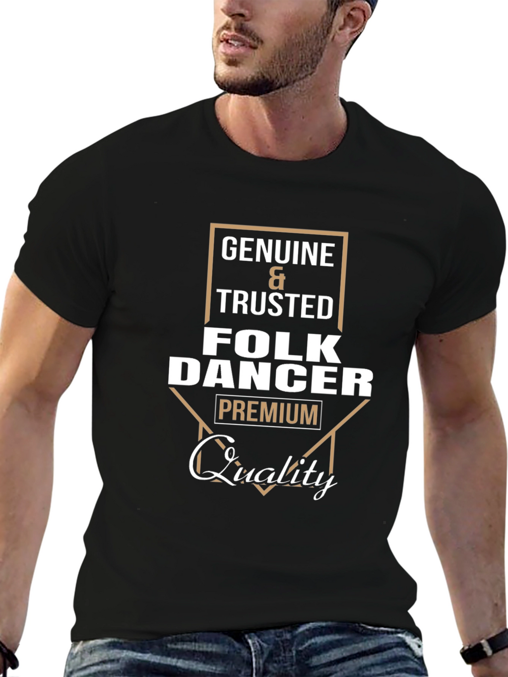 Genuine Folk Dancer Premium Quality T-Shirt