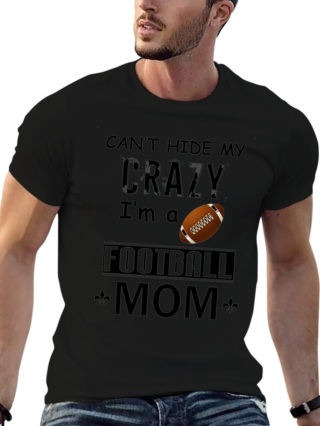 Crazy Football Mom T-Shirt