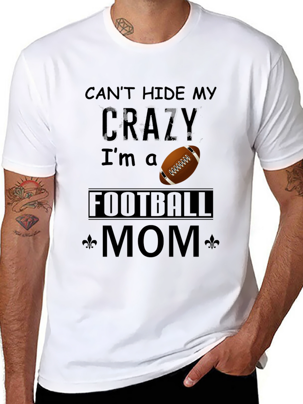 Crazy Football Mom T-Shirt