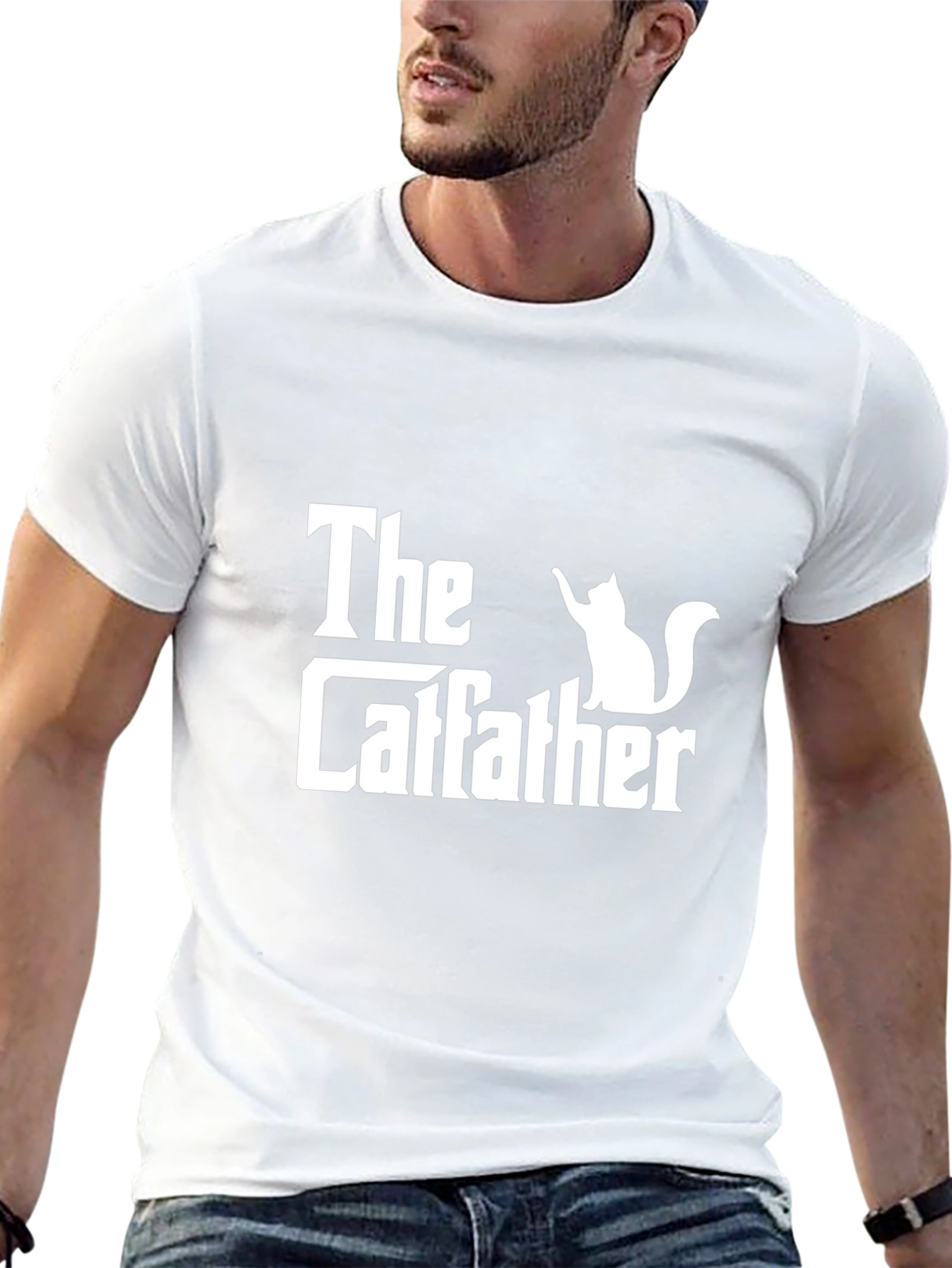 The Catfather T-Shirt - Funny Cat Lover Tee