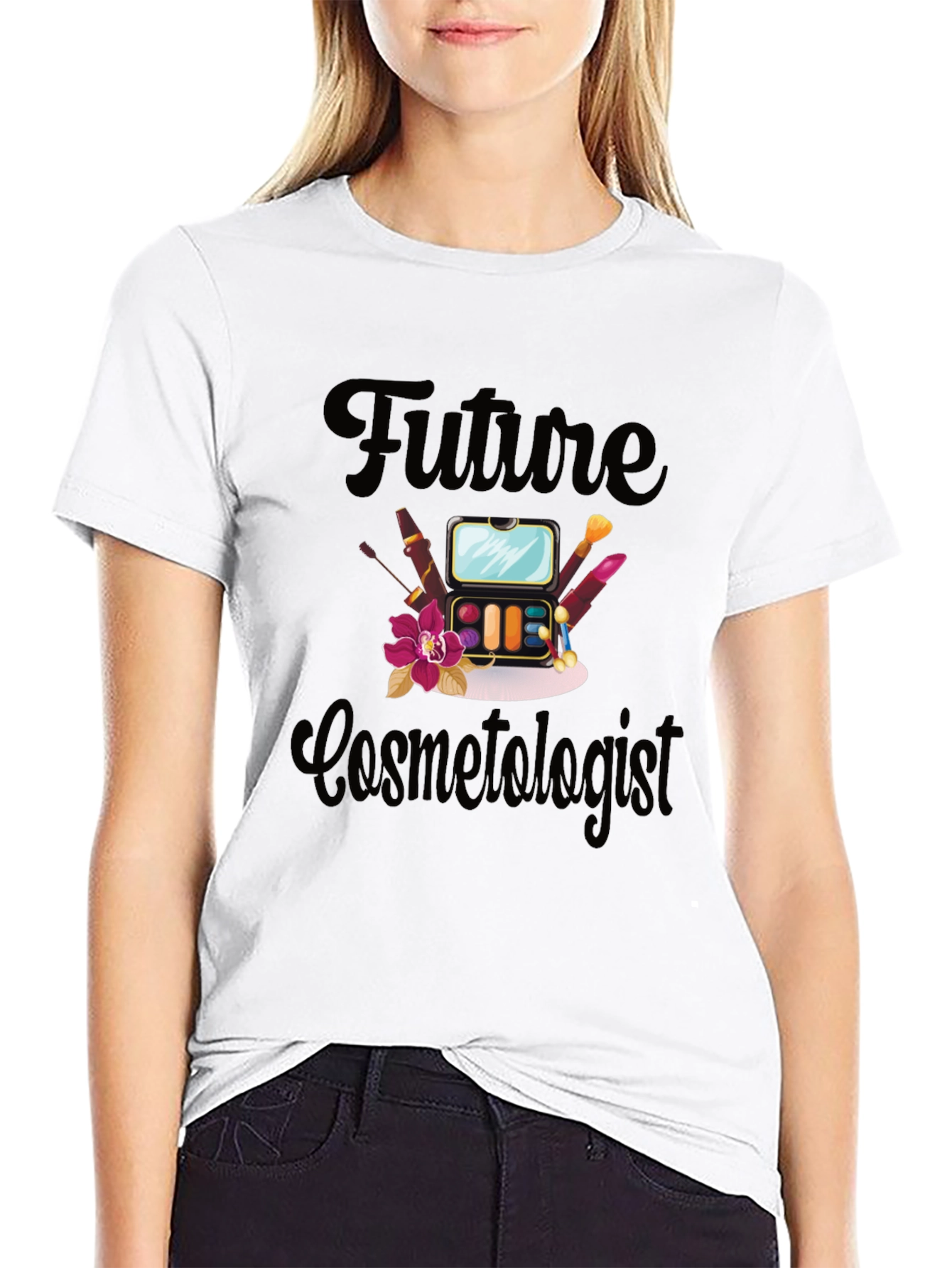 Future Cosmetologist T-Shirt Makeup Artist Gift