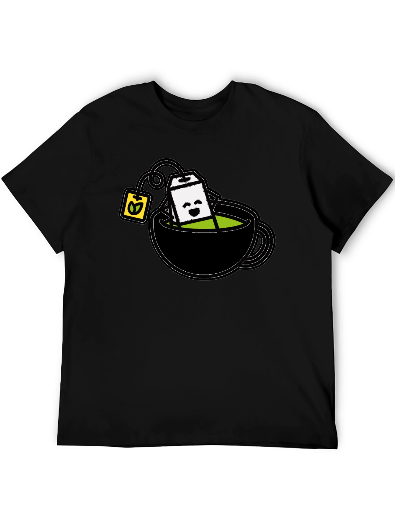 Cute Tea Cup T-Shirt - Kawaii Tea Time Tee