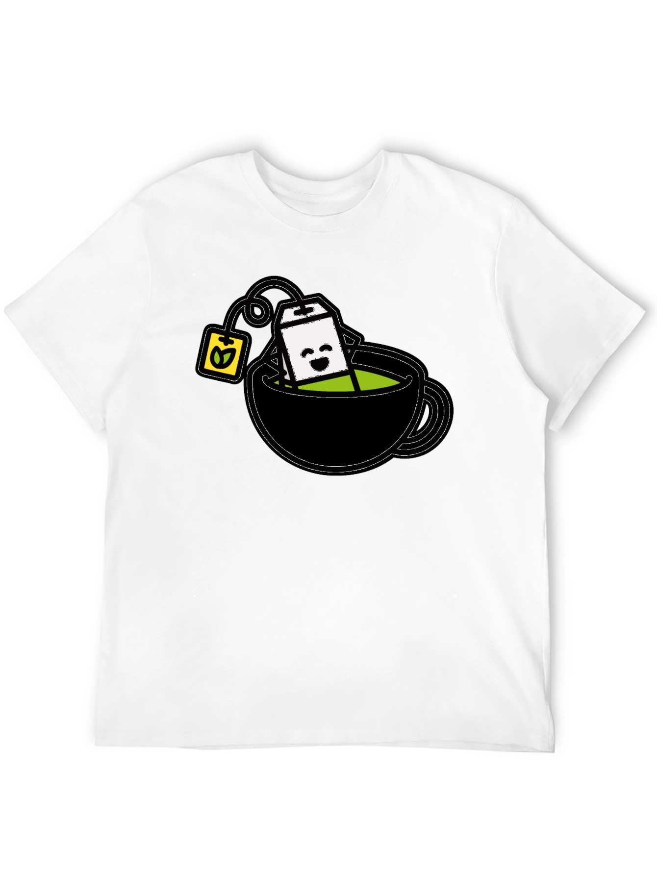 Cute Tea Cup T-Shirt - Kawaii Tea Time Tee