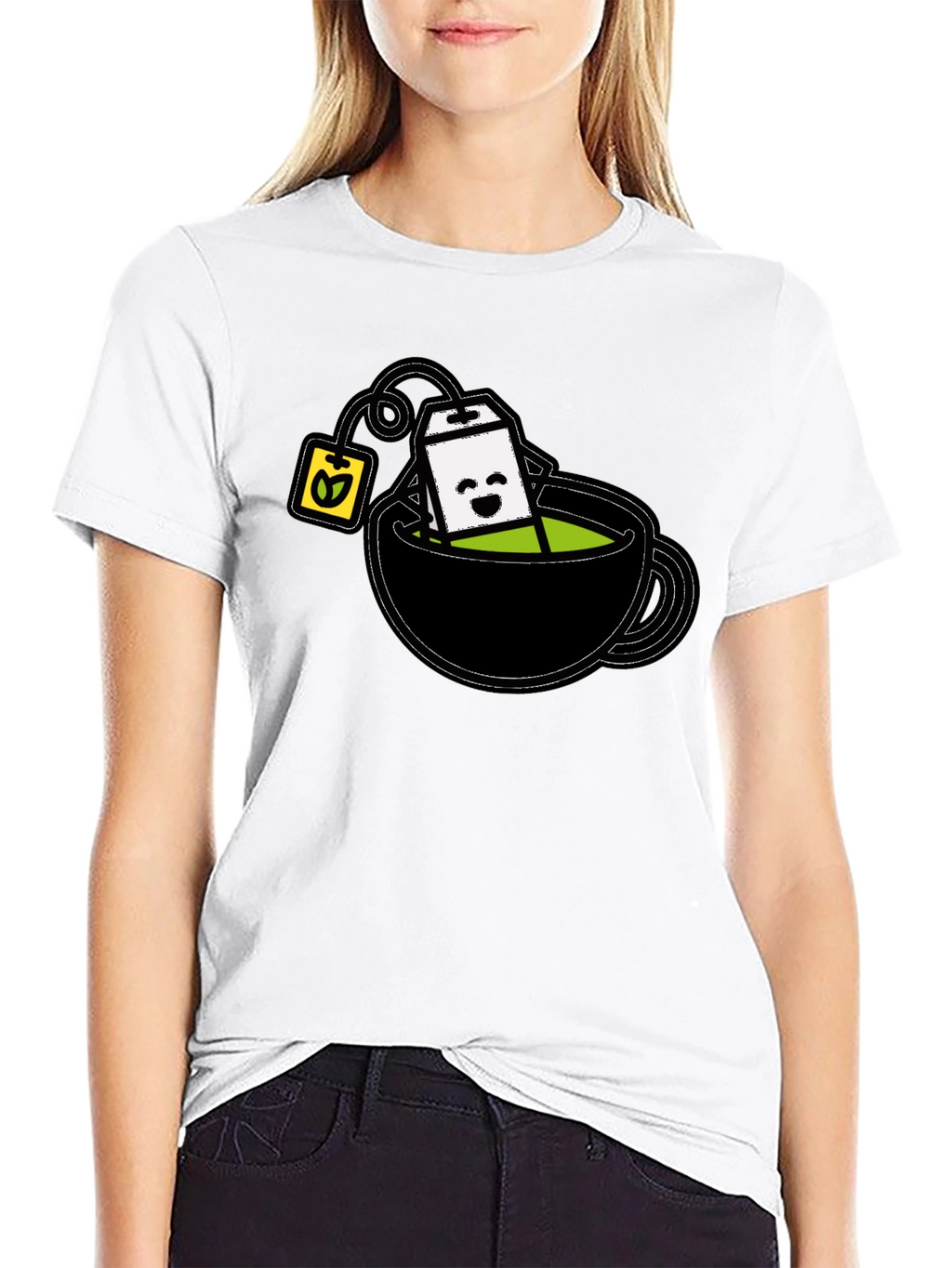 Cute Tea Cup T-Shirt - Kawaii Tea Time Tee