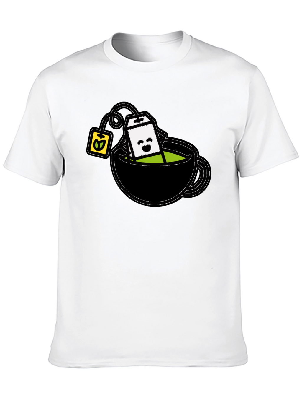 Cute Tea Cup T-Shirt - Kawaii Tea Time Tee