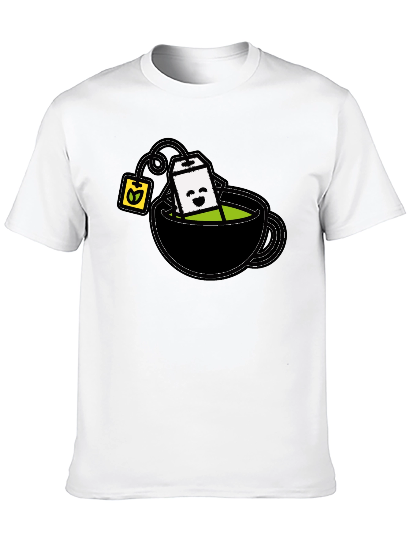 Cute Tea Cup T-Shirt - Kawaii Tea Time Tee