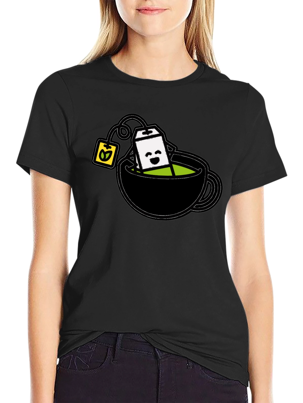 Cute Tea Cup T-Shirt - Kawaii Tea Time Tee