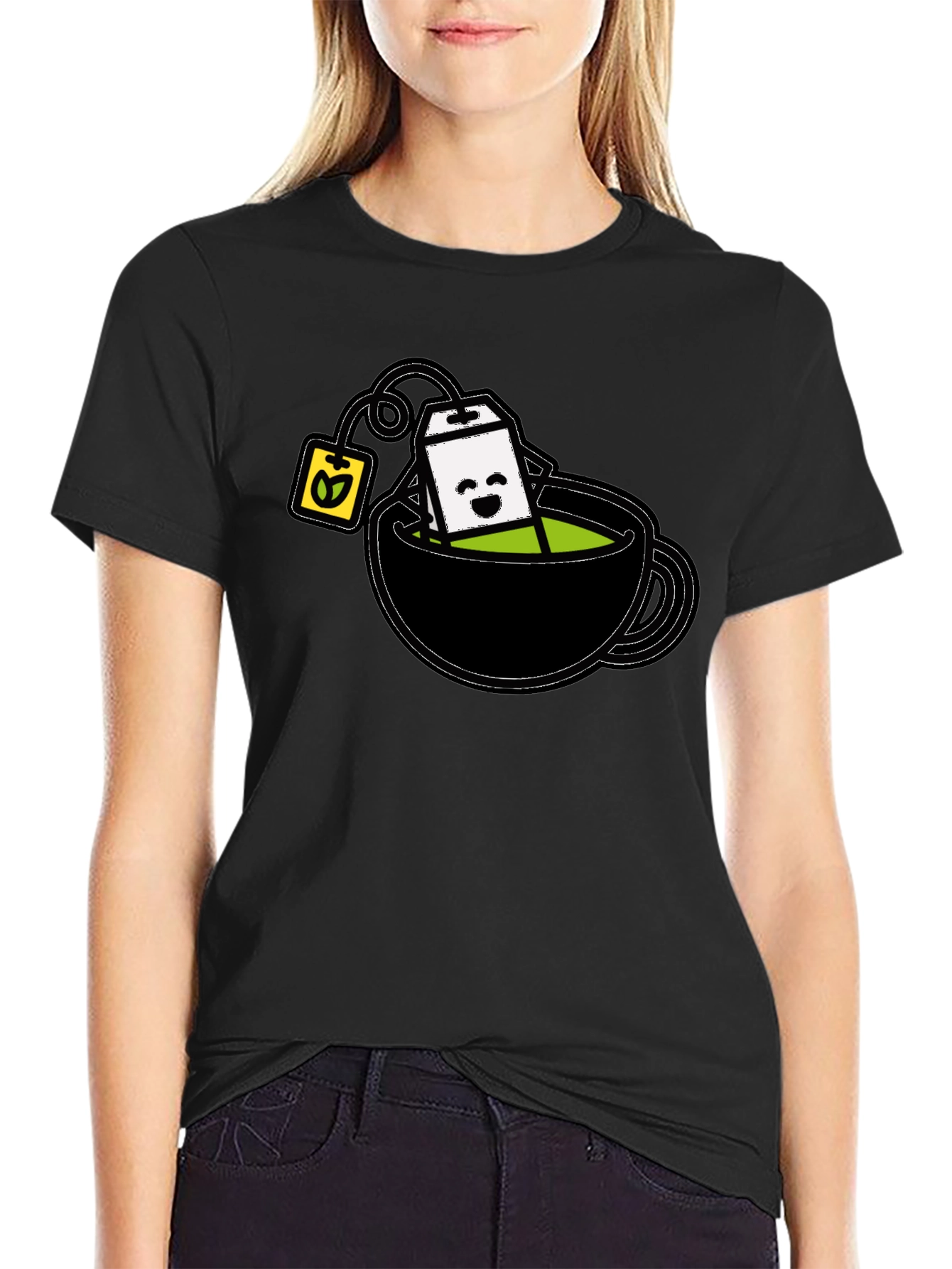 Cute Tea Cup T-Shirt - Kawaii Tea Time Tee