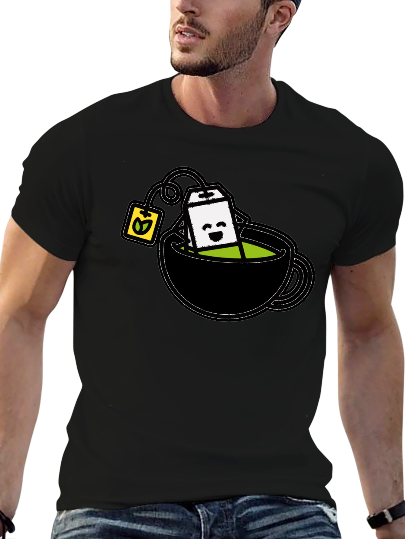 Cute Tea Cup T-Shirt - Kawaii Tea Time Tee