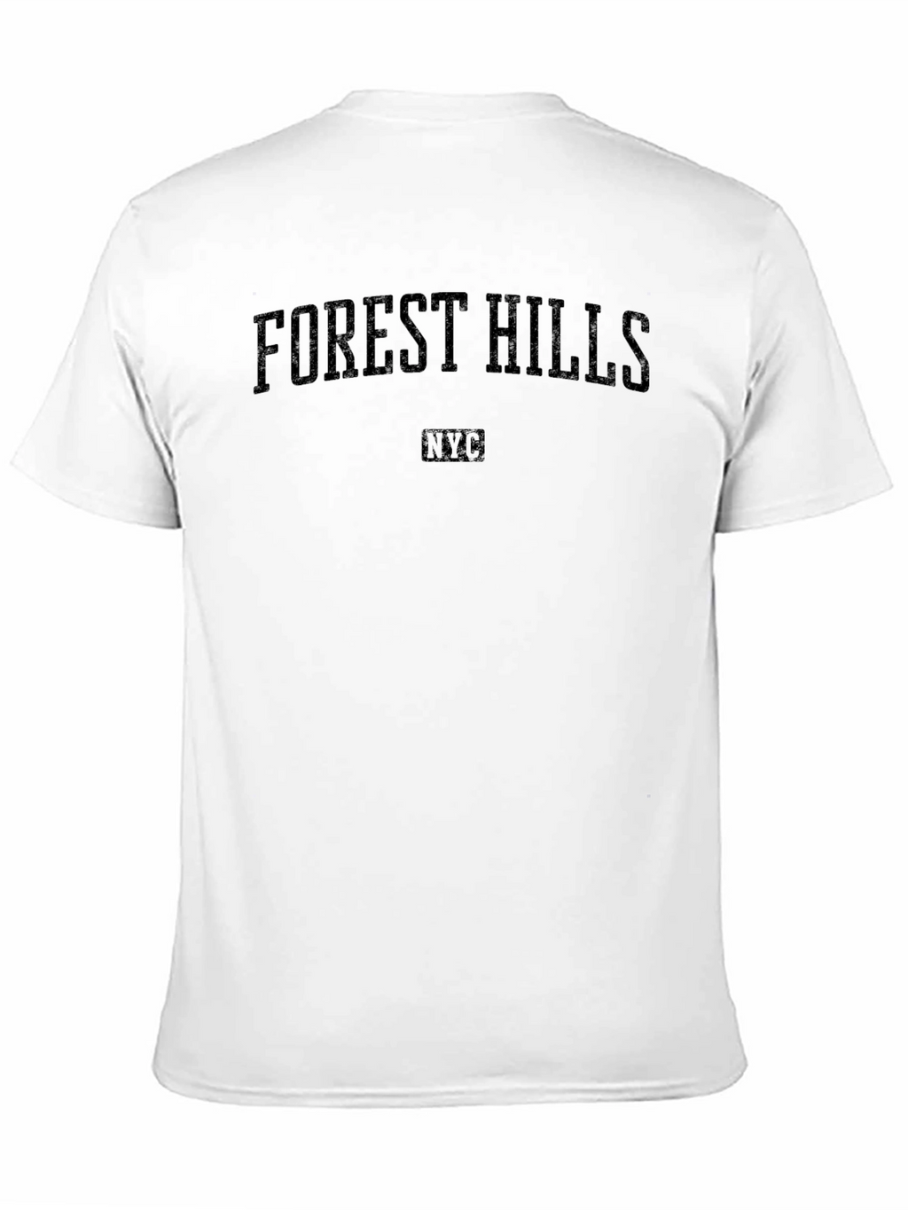 Forest Hills NYC Black T-Shirt