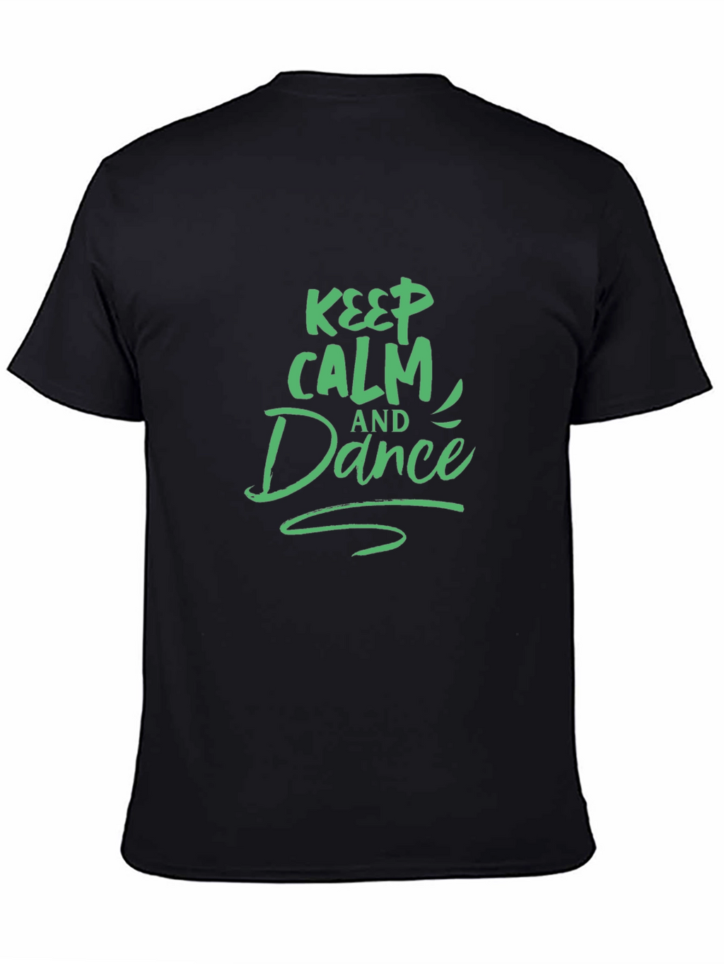 Keep Calm and Dance Black T-Shirt