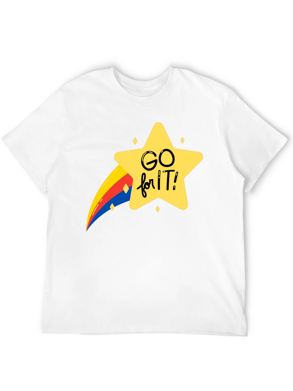 Go For It Graphic Tee - Black