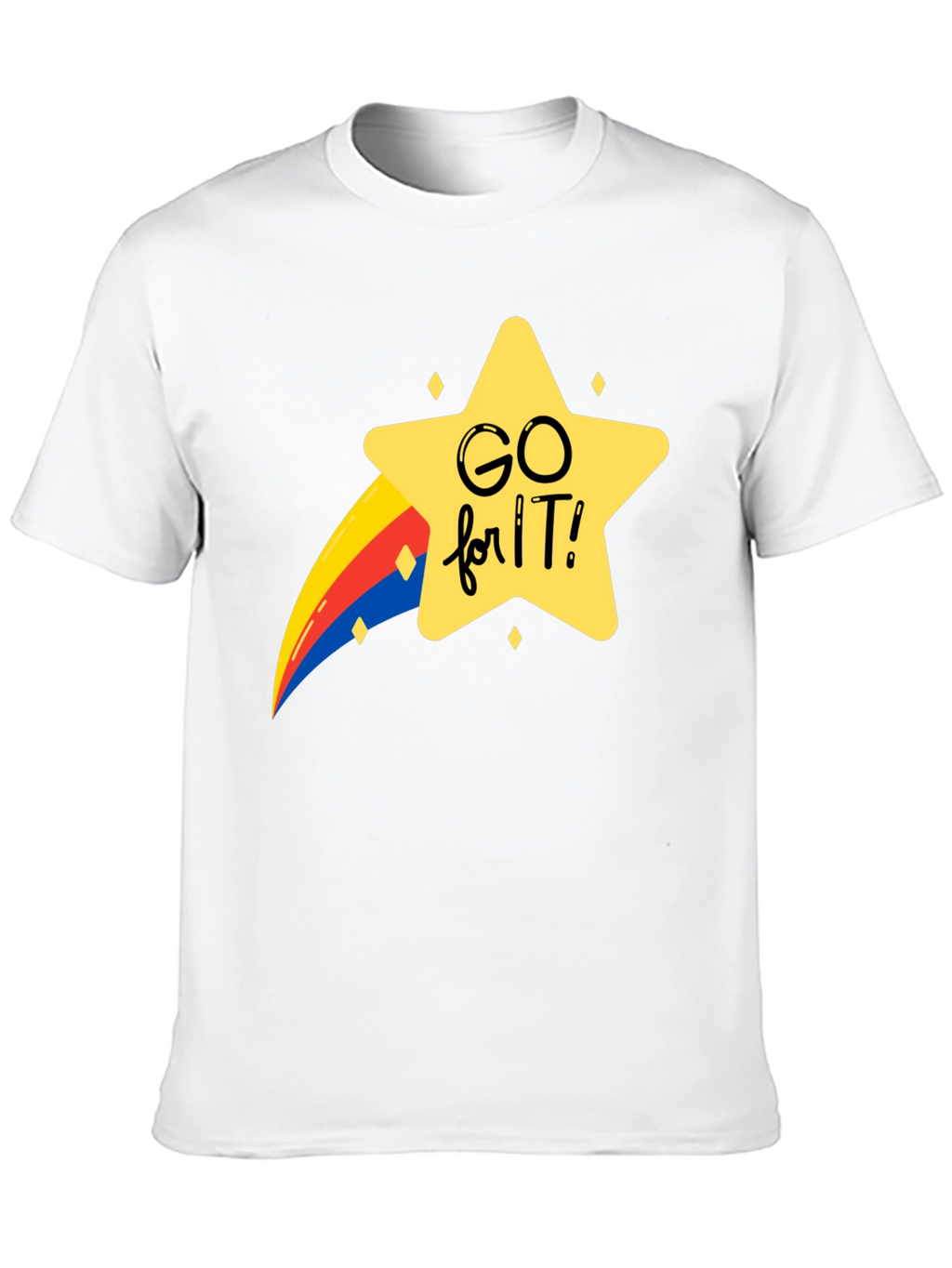 Go For It Graphic Tee - Black