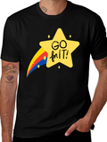 Go For It Graphic Tee - Black