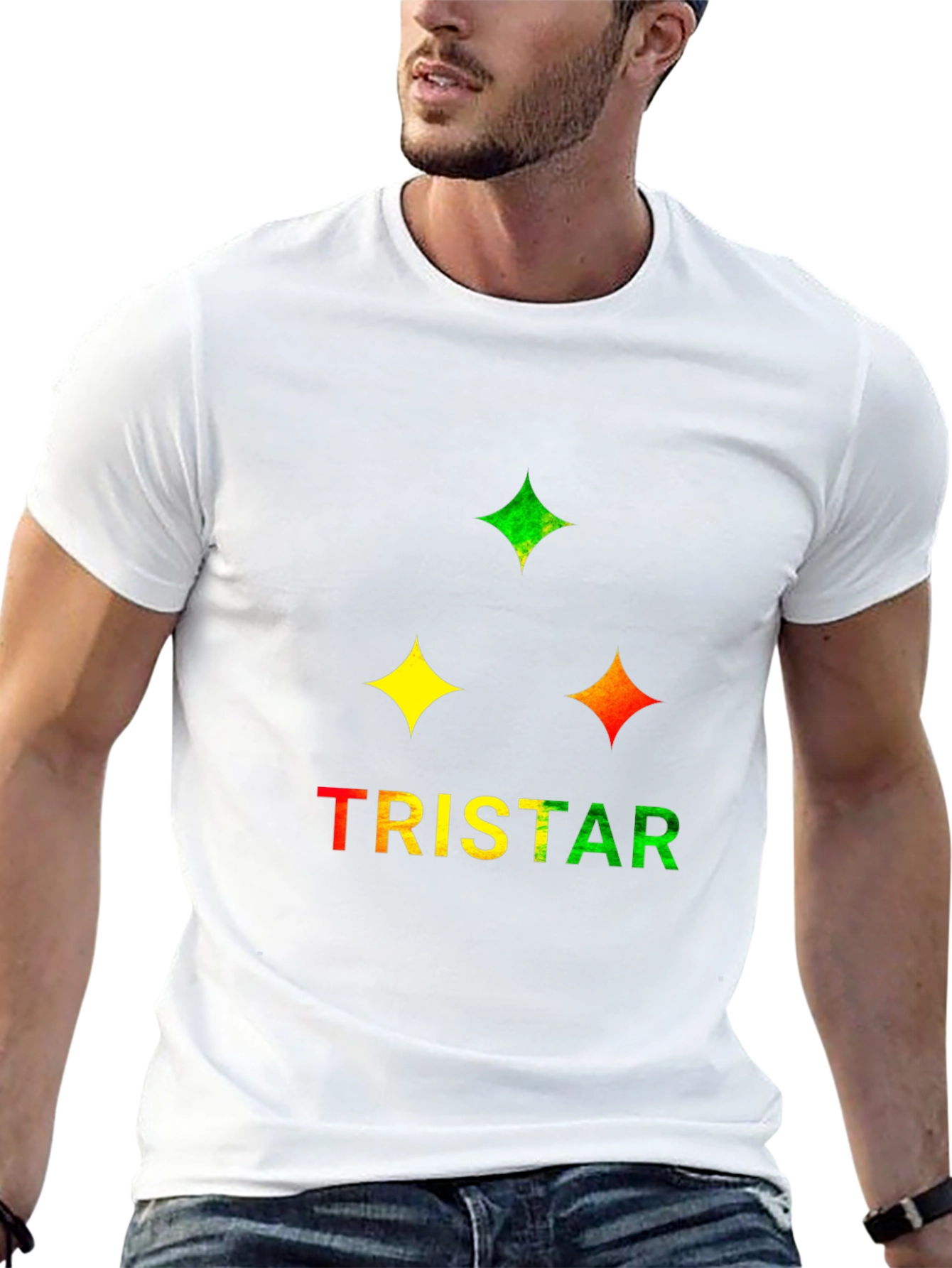 TriStar Graphic Tee - Stylish & Comfortable