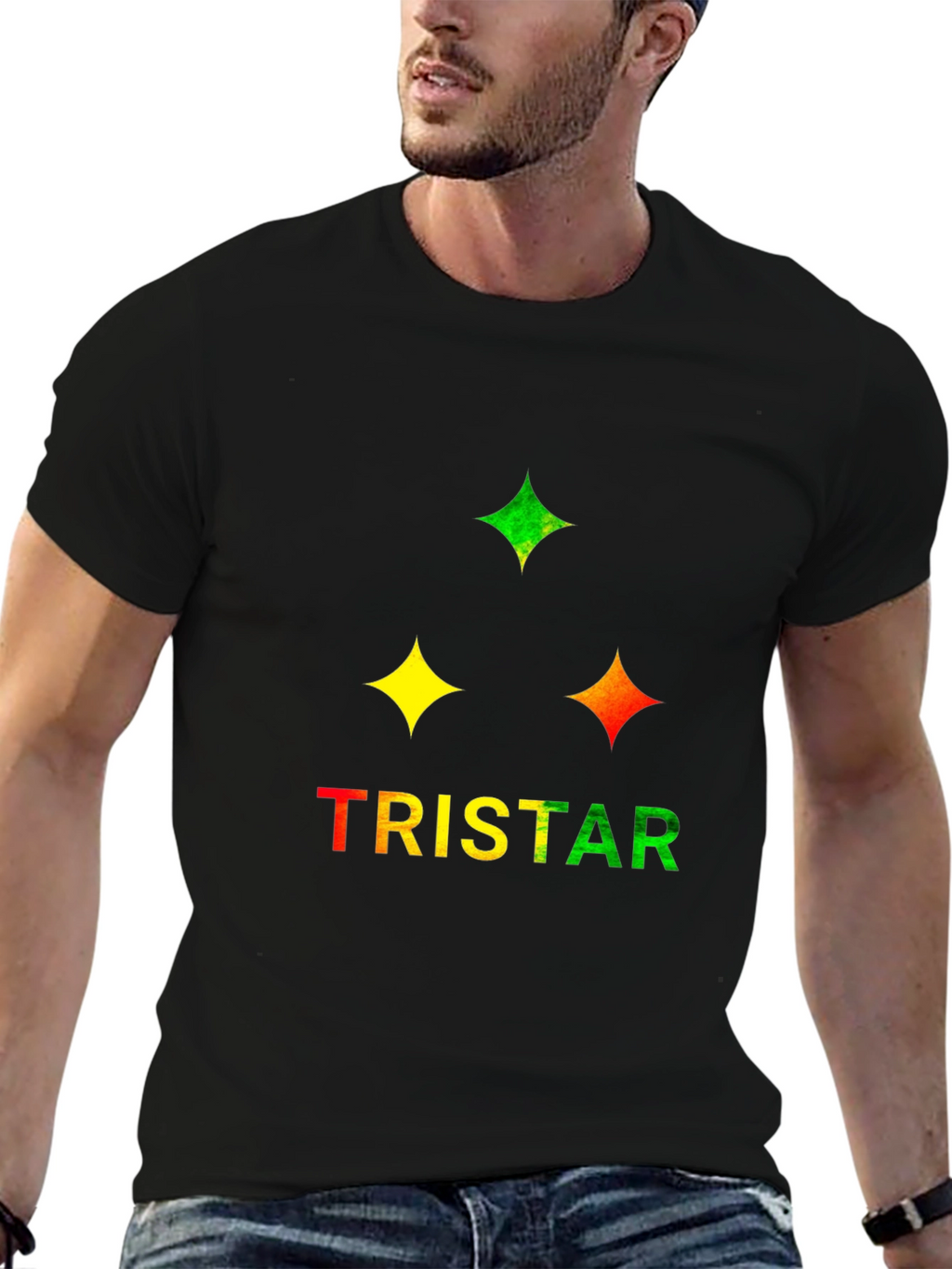 TriStar Graphic Tee - Stylish & Comfortable