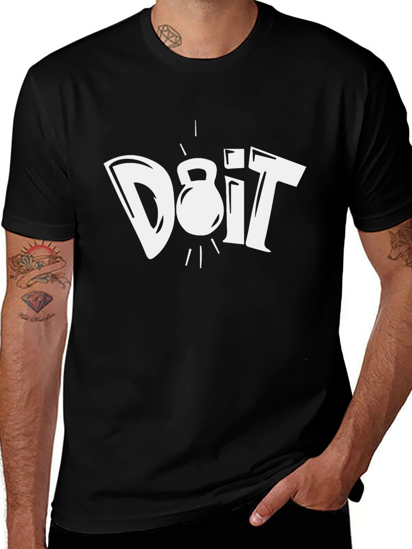 Doit Kettlebell Black T-Shirt
