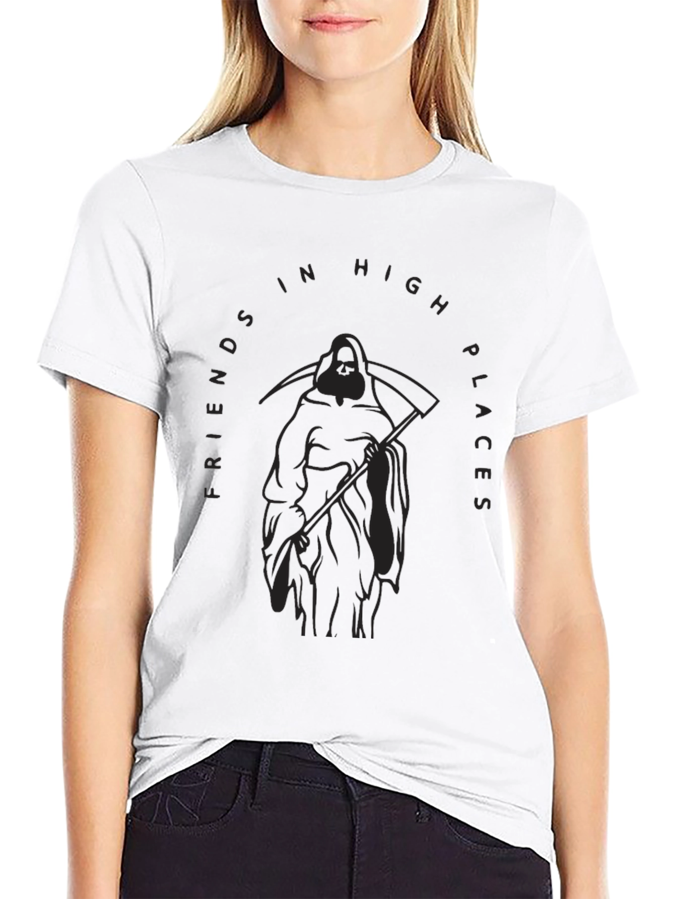 Grim Reaper Tee: Friends in High Places