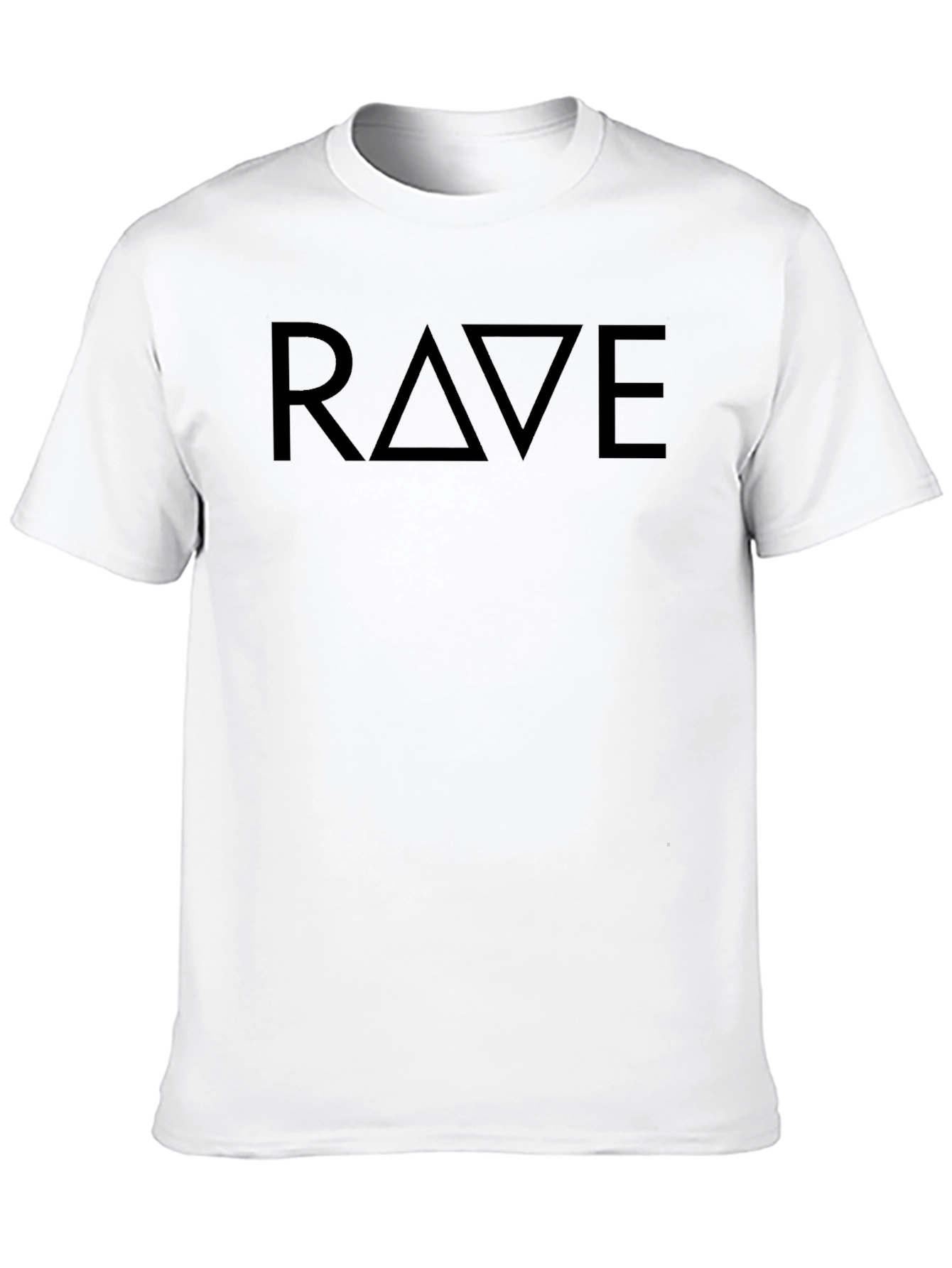 RAVE Graphic T-Shirt - Mens Crew Neck Tee