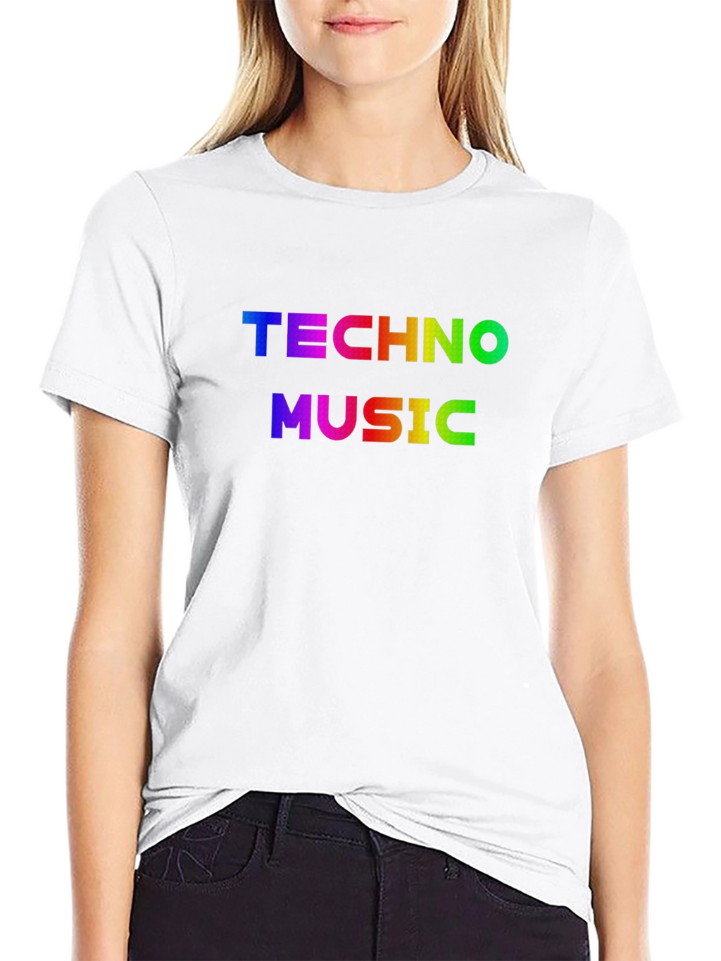 Techno Music Rainbow T-Shirt