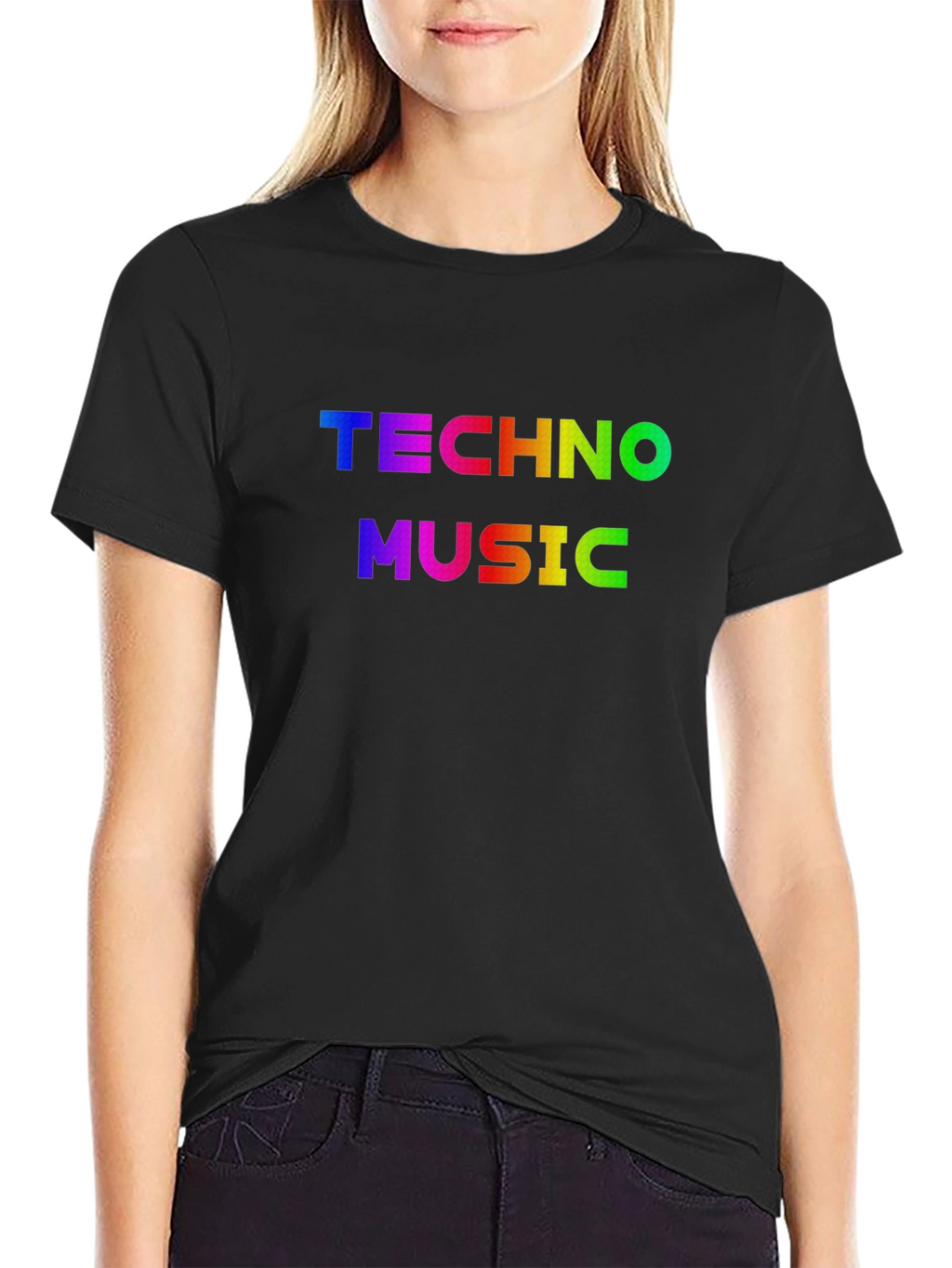 Techno Music Rainbow T-Shirt