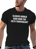 Illinois Would Have Won 2020 Tournament Black T-Shirt