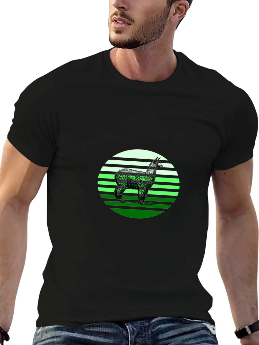 Llama Graphic Tee - Cool Casual Style