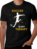 Soccer Is My Therapy Graphic T-Shirt