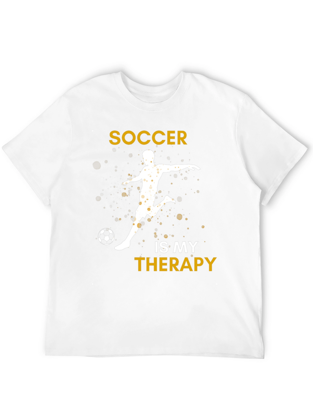 Soccer Is My Therapy Graphic T-Shirt