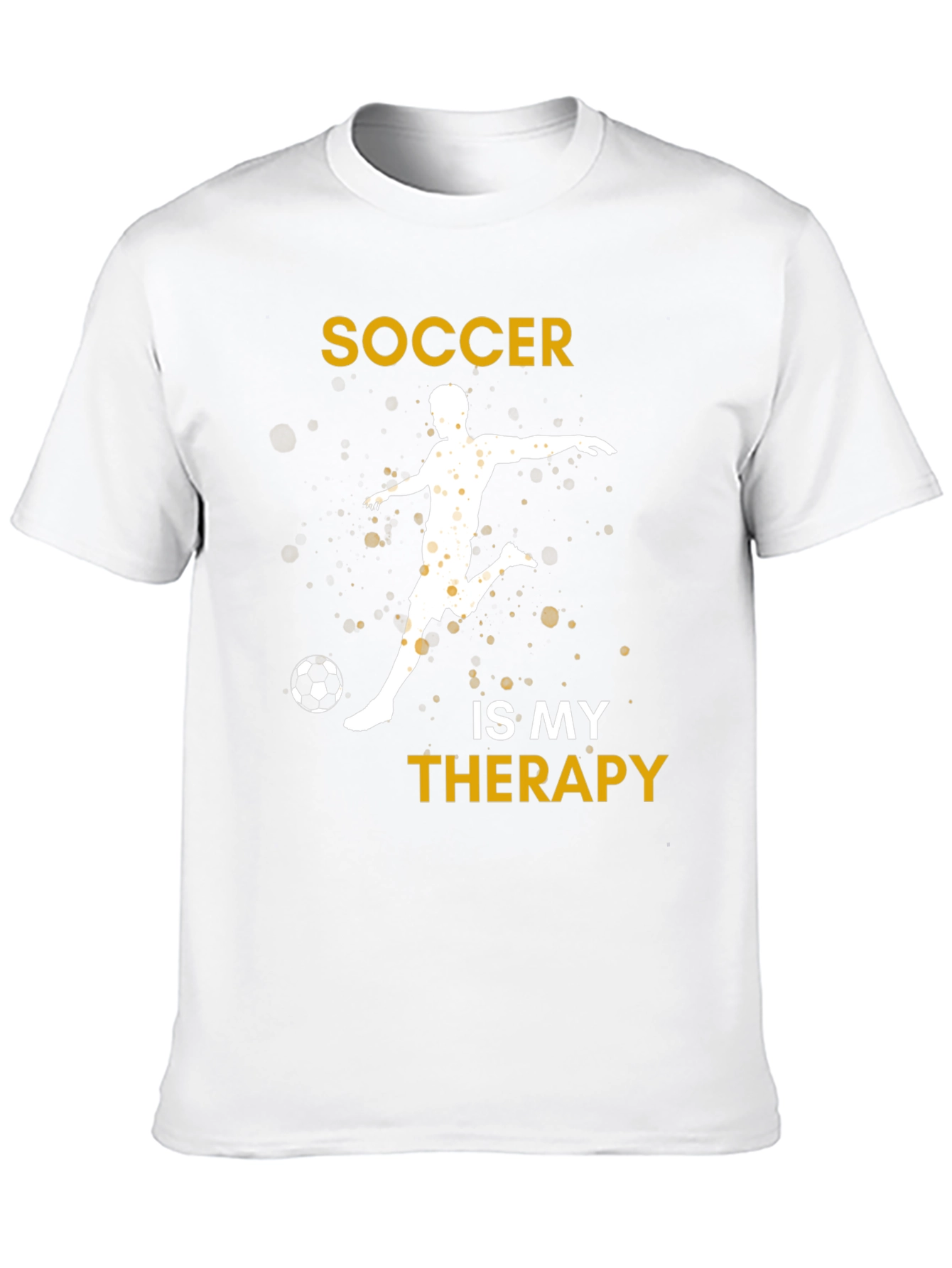 Soccer Is My Therapy Graphic T-Shirt