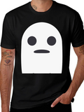 Ghost Graphic Tee -  Spooky Season Shirt