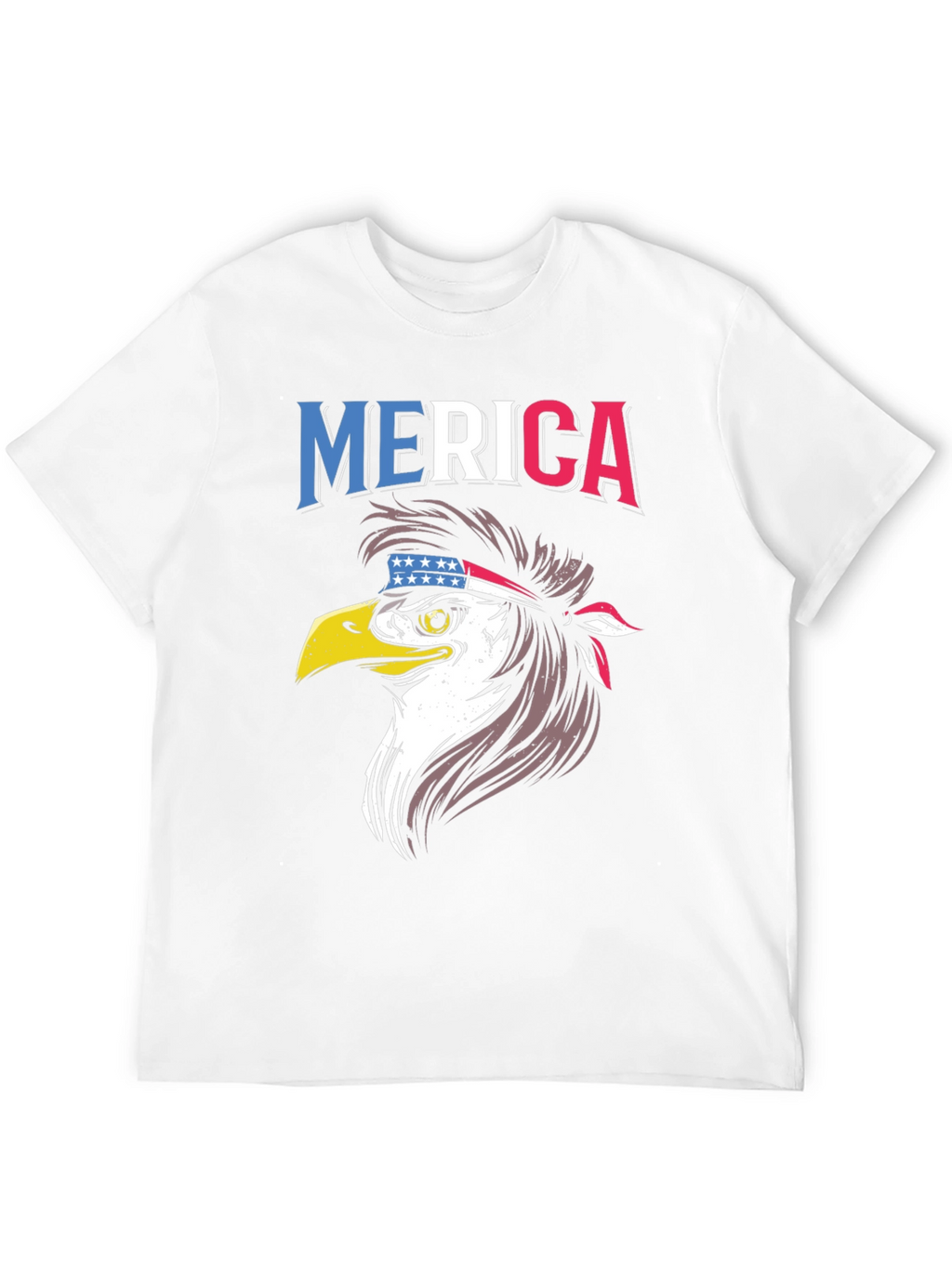 Patriotic Eagle T-Shirt - Merica Design