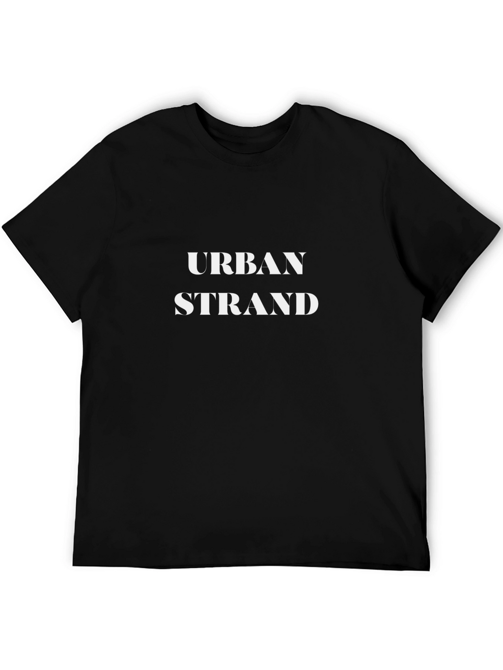 Urban Strand Black Graphic Tee