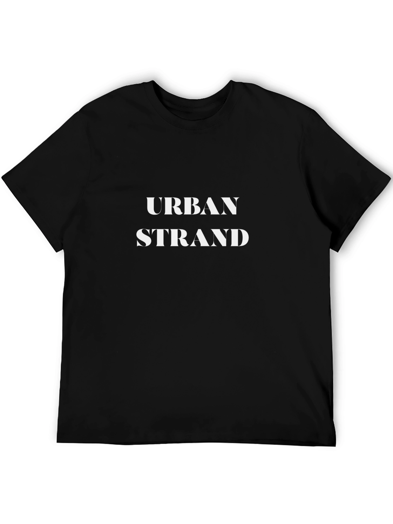 Urban Strand Black Graphic Tee