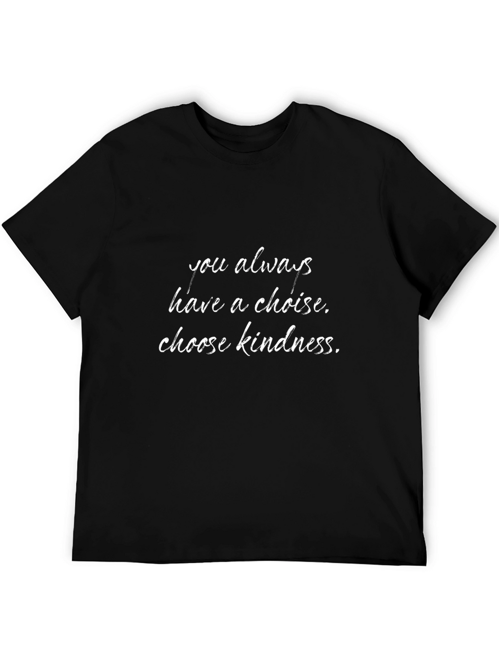 Choose Kindness Black Graphic Tee