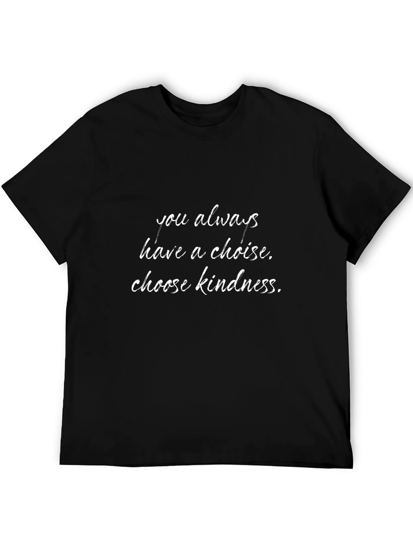 Choose Kindness Black Graphic Tee