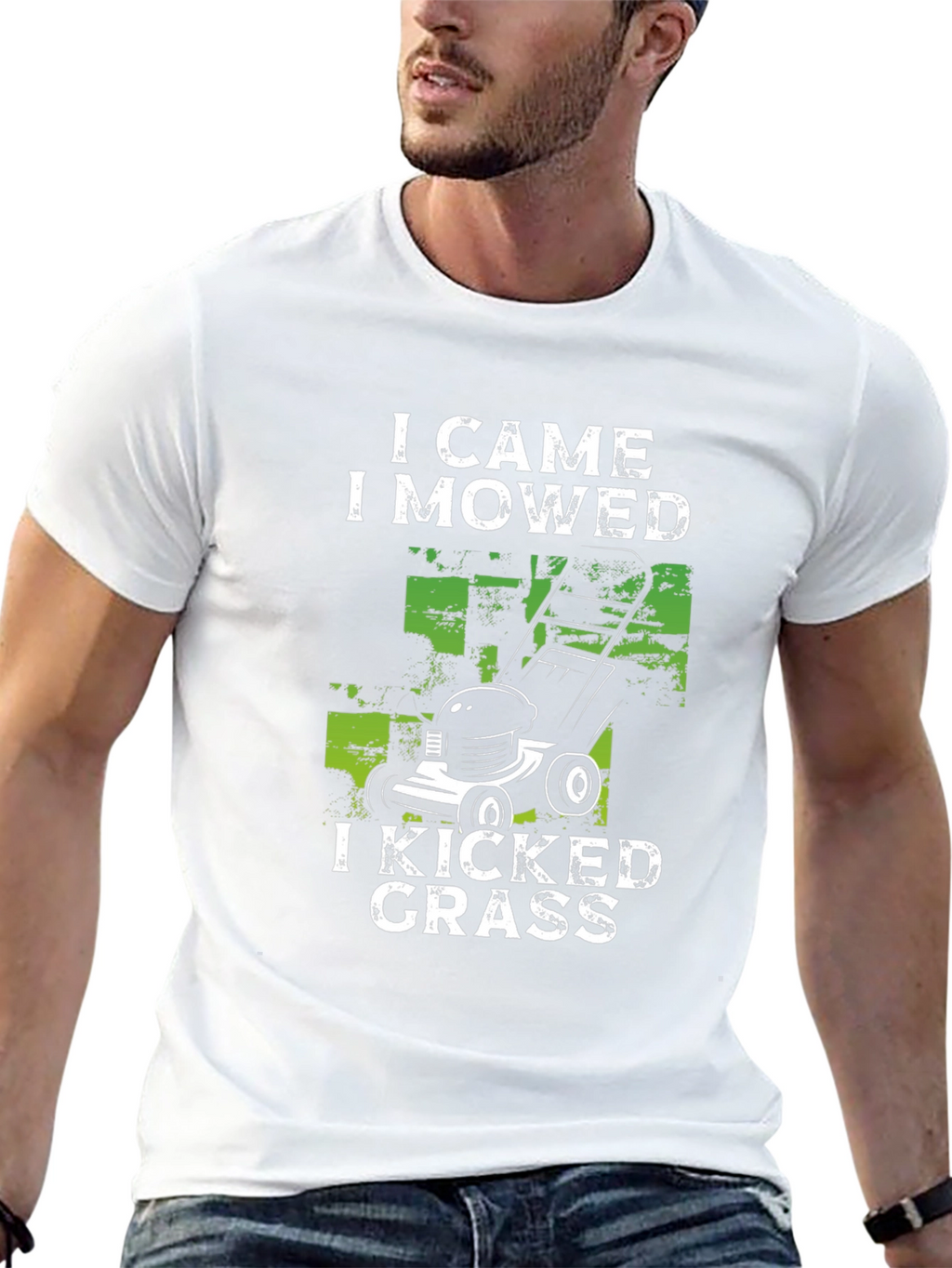 I Came I Mowed I Kicked Grass T-Shirt