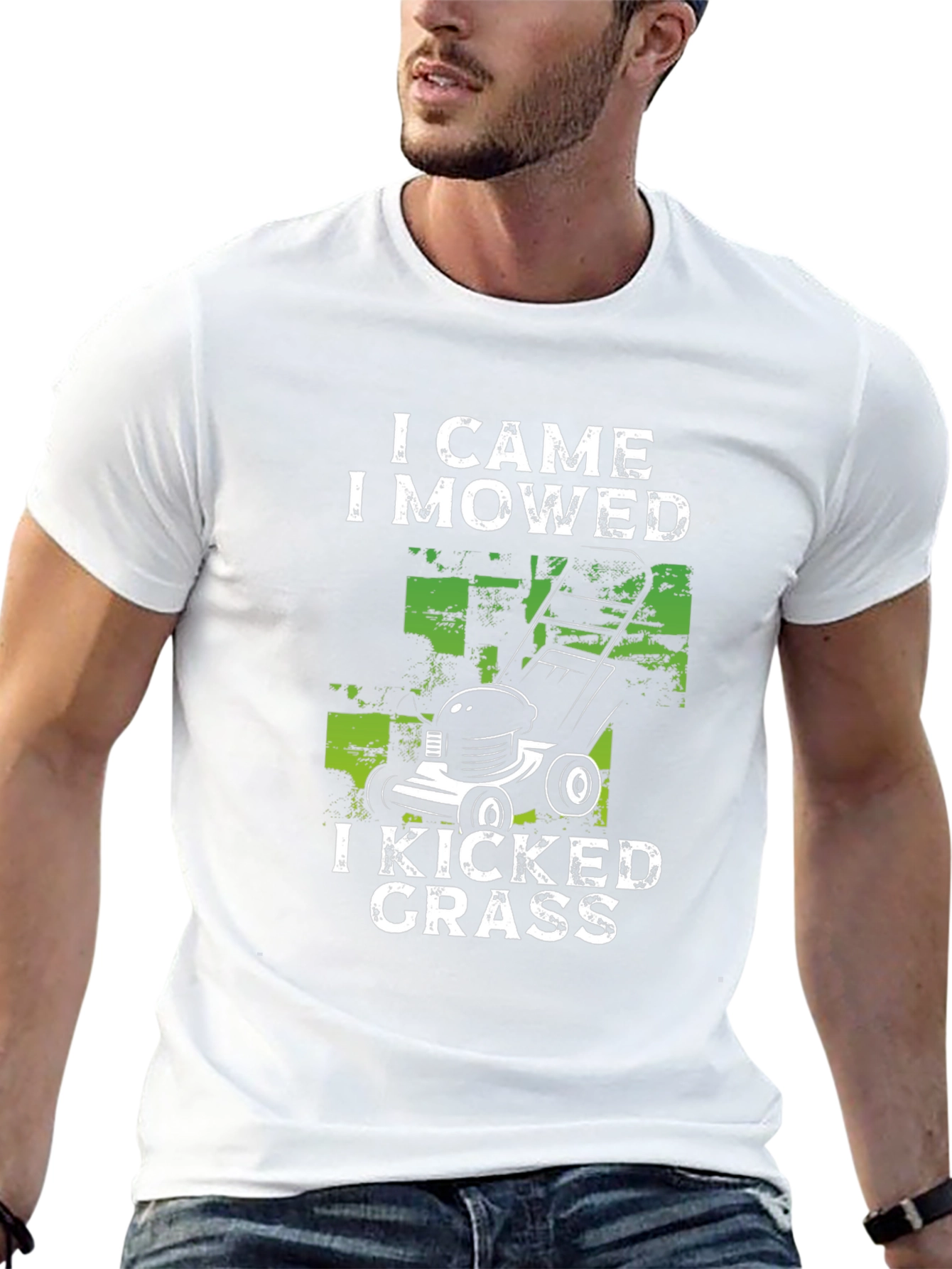 I Came I Mowed I Kicked Grass T-Shirt