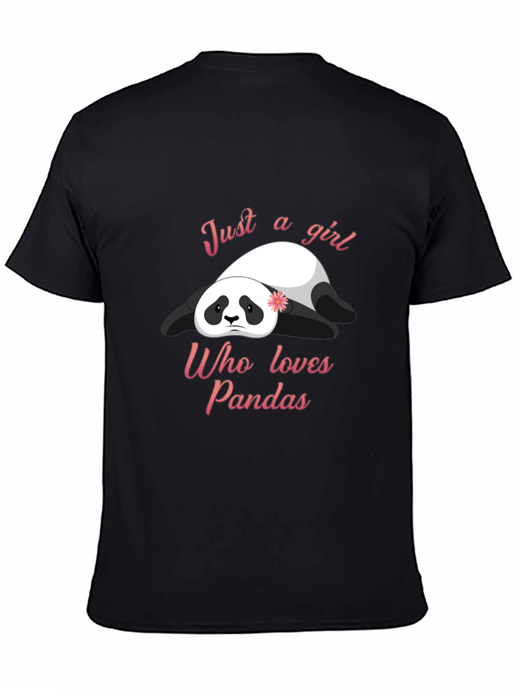 Panda Lover T-Shirt - Cute Girls Panda Graphic Tee