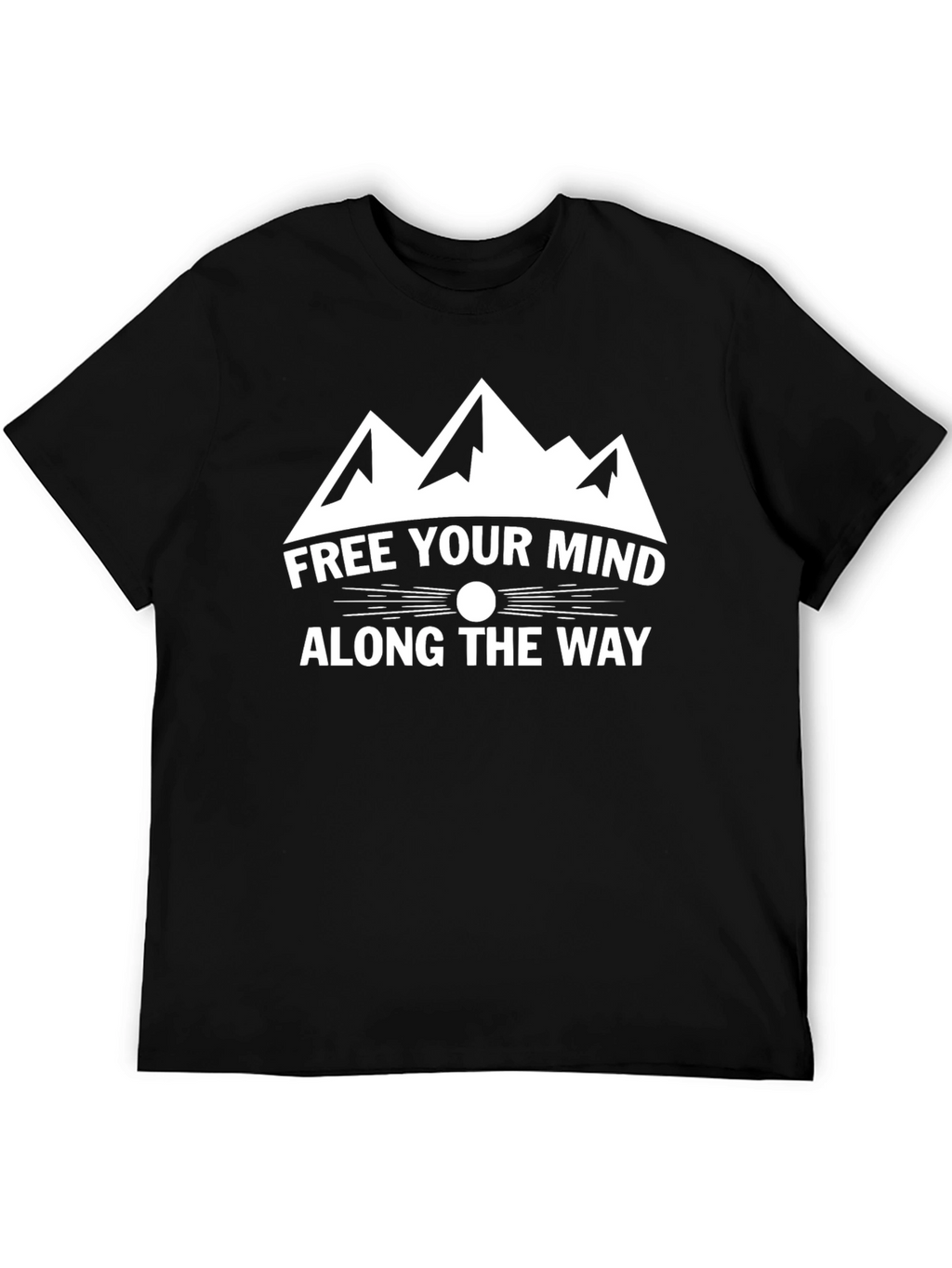 Free Your Mind Mountain Graphic T-Shirt