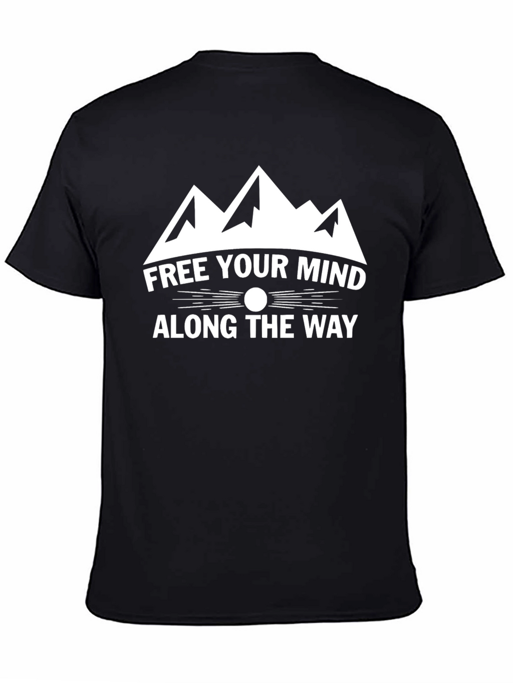Free Your Mind Mountain Graphic T-Shirt