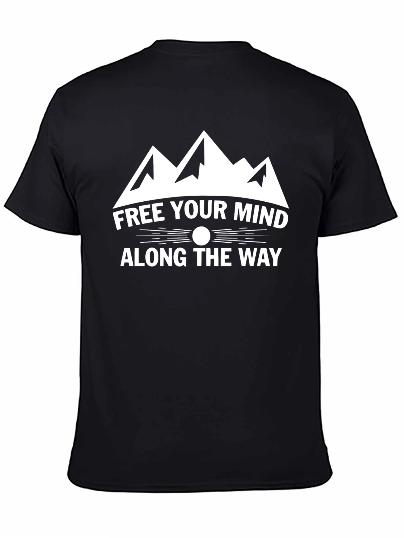Free Your Mind Mountain Graphic T-Shirt
