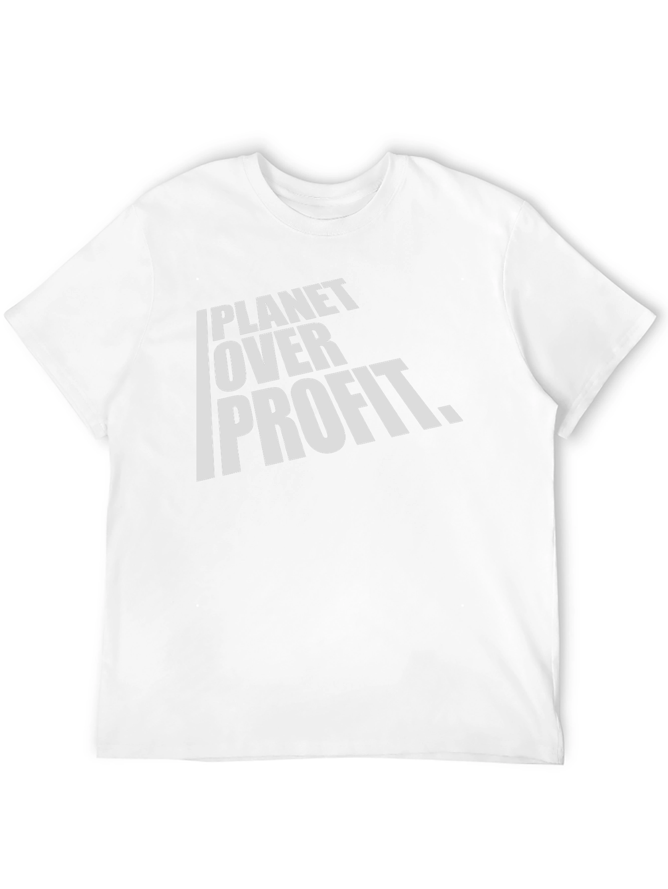 Planet Over Profit Graphic T-Shirt - Black