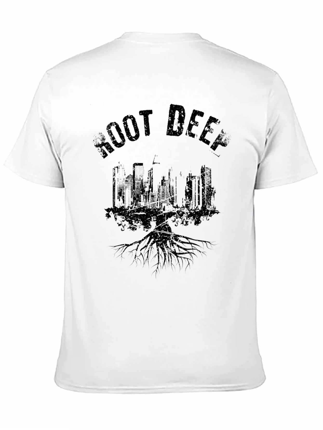 Root Deep Graphic T-Shirt - Cityscape Tee